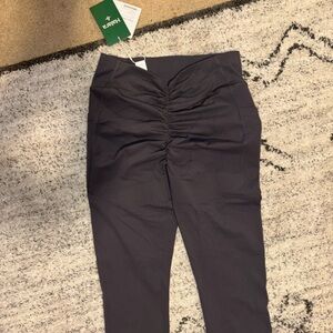 HALARA Black Ruched Leggings